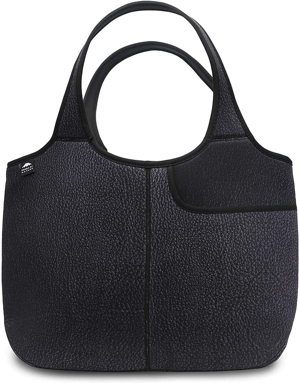 Women's Soft Tote Shoulder Bag Neoprene Handbag Laptop Computer Travel Bag Purse